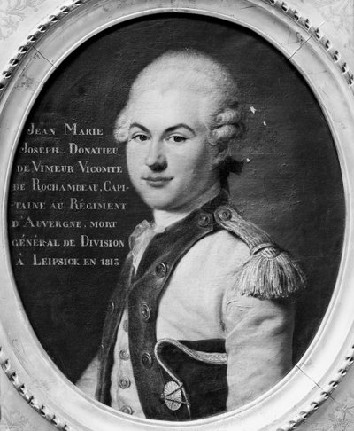 Donatien Marie Joseph de Vimeur, Vicomte de Rochambeau by French School